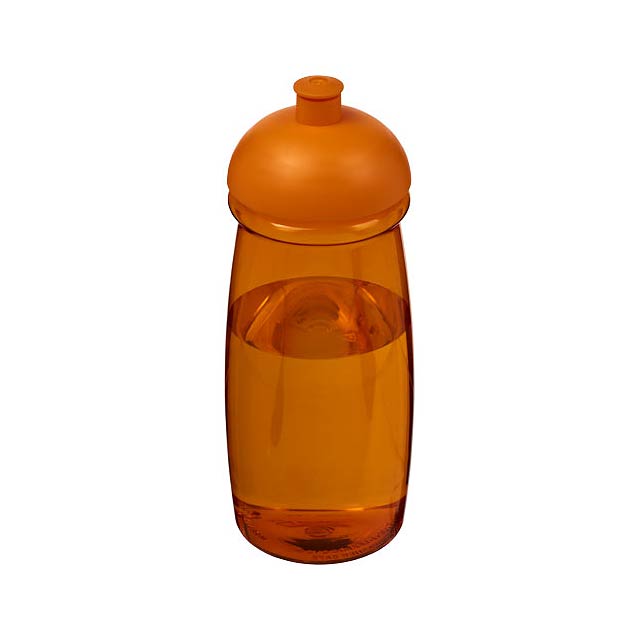 Sportovní láhev s kupolovitým víčkem H2O Pulse® 600 ml - oranžová