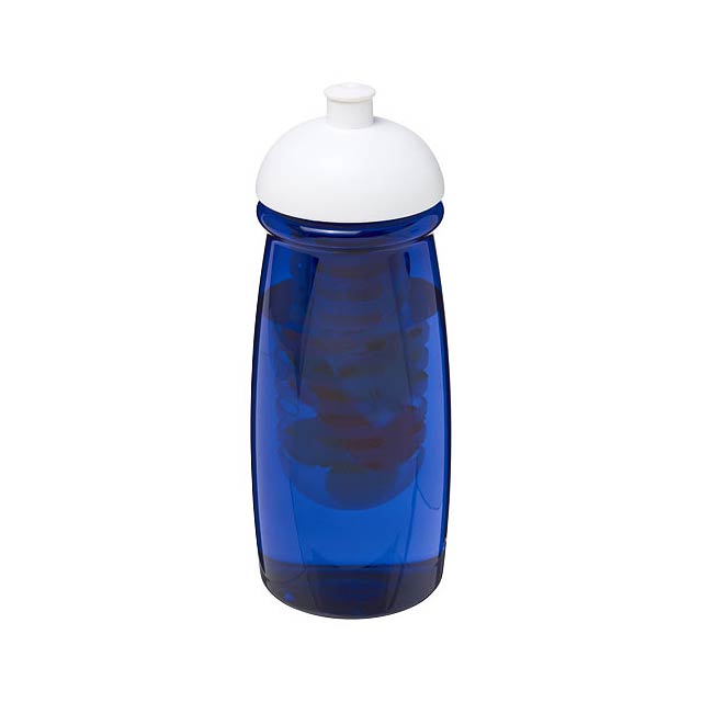 Sportovní láhev s infuzérem a kupolovitým
víčkem H2O Pulse®  - modrá