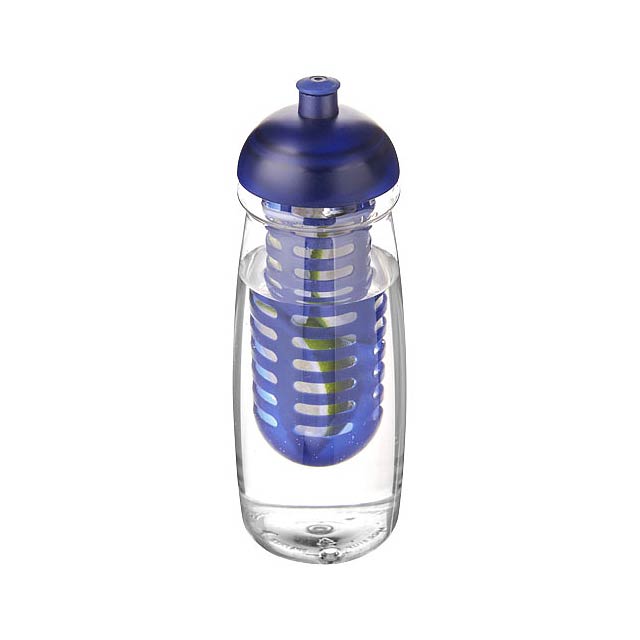 H2O Active® Pulse 600 ml Sportflasche mit Stülpdeckel und Infusor - Transparente