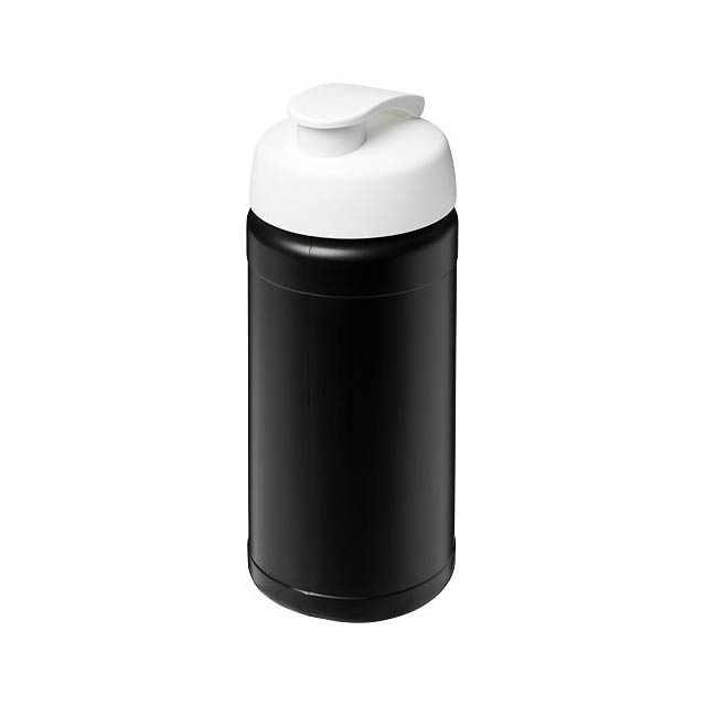 Sportovní láhev s vyklápěcím víčkem Baseline® Plus 500 ml - čierna