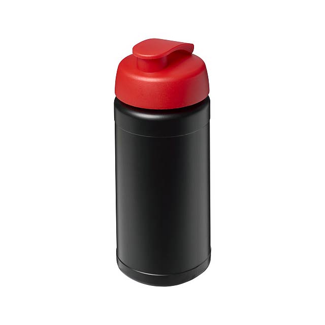 Baseline® Plus 500 ml flip lid sport bottle - black