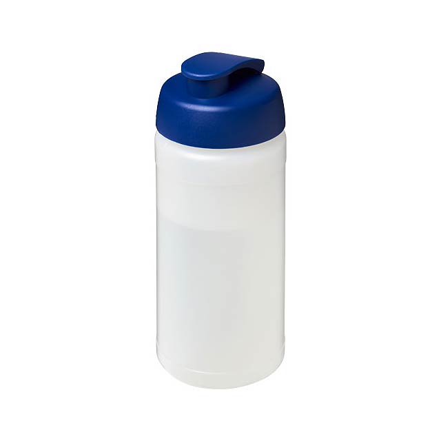 Sportovní láhev s vyklápěcím víčkem Baseline® Plus 500 ml - transparentní