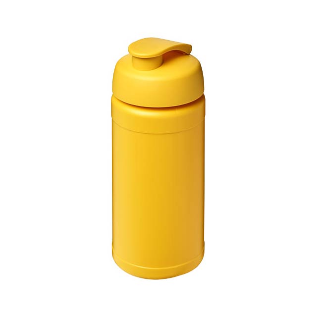 Baseline® Plus 500 ml flip lid sport bottle - yellow