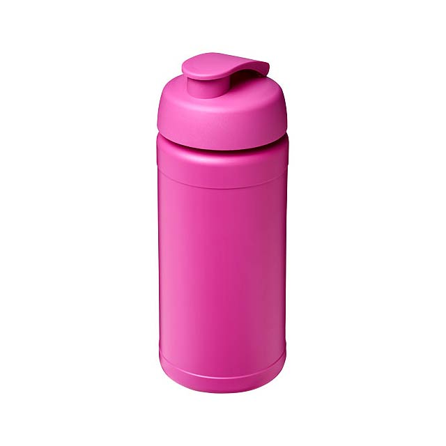 Sportovní láhev s vyklápěcím víčkem Baseline® Plus 500 ml - fuchsiová (tm. ružová)