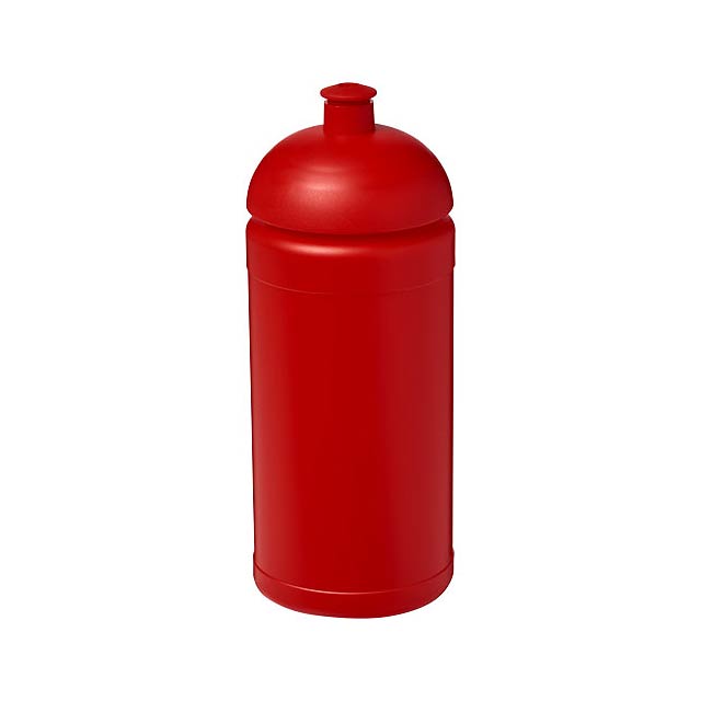 Sportovní láhev s kupolovitým víčkem Baseline® Plus 500 ml - transparentní červená