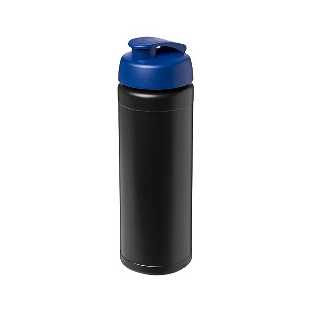 Baseline® Plus 750 ml Flasche mit Klappdeckel - schwarz