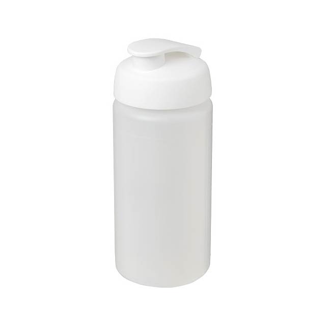Sportovní láhev s vyklápěcím víčkem Baseline® Plus grip 500 ml - transparentní