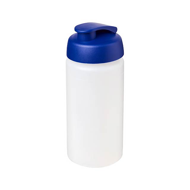 Baseline® Plus grip 500 ml flip lid sport bottle - transparent