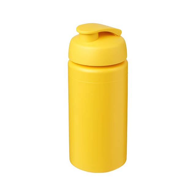 Sportovní láhev s vyklápěcím víčkem Baseline® Plus grip 500  - žltá