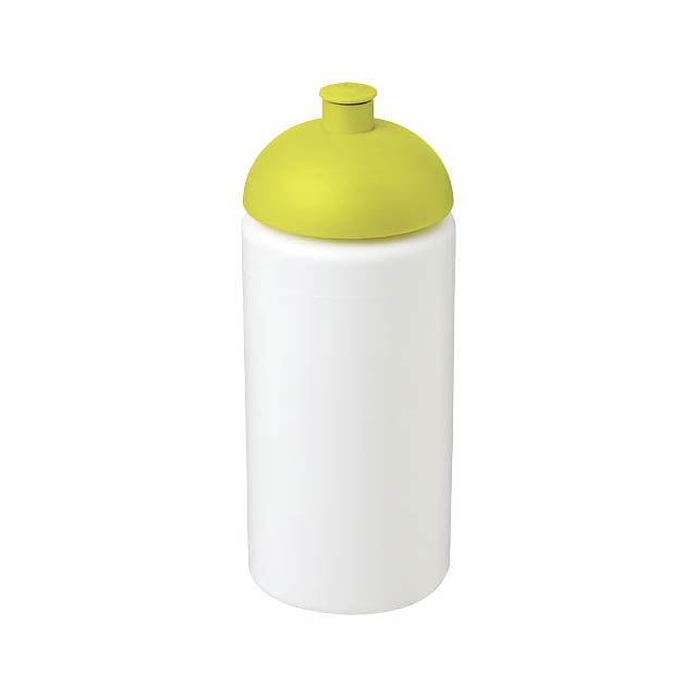 Baseline® Plus grip 500 ml Sportflasche mit Stülpdeckel - Weiß 