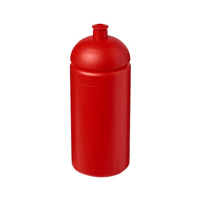 Sportovní láhev s kupolovitým víčkem Baseline® Plus grip 500 - transparentná červená