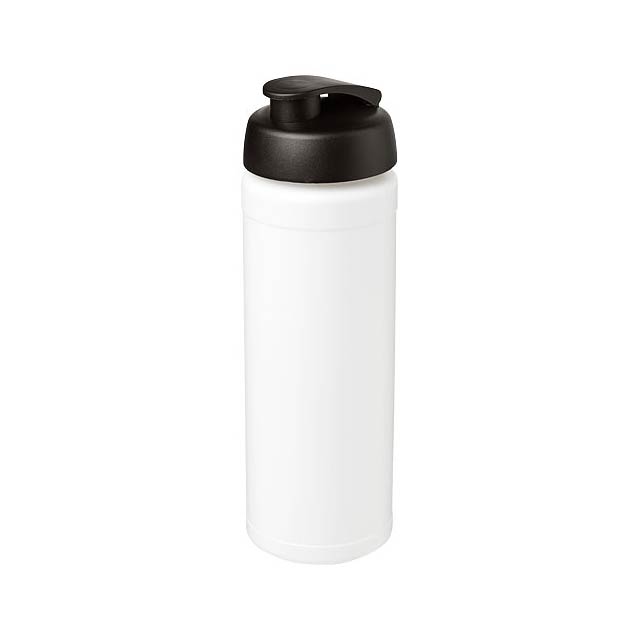 Baseline® Plus grip 750 ml flip lid sport bottle - white