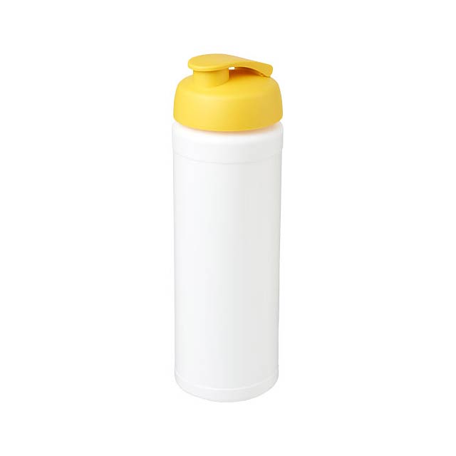 Baseline® Plus grip 750 ml flip lid sport bottle - white