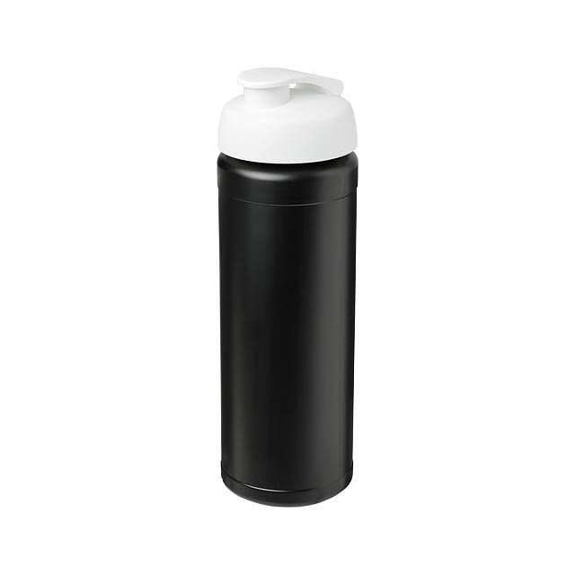Baseline® Plus grip 750 ml Sportflasche mit Klappdeckel - schwarz