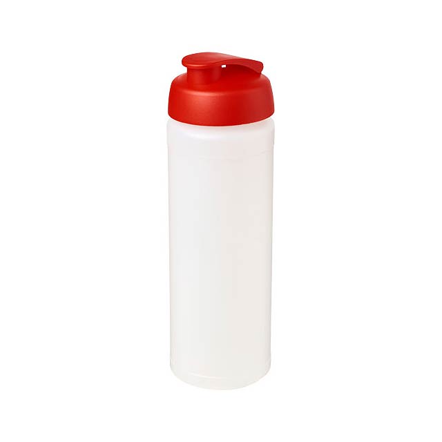 Baseline® Plus grip 750 ml flip lid sport bottle - transparent