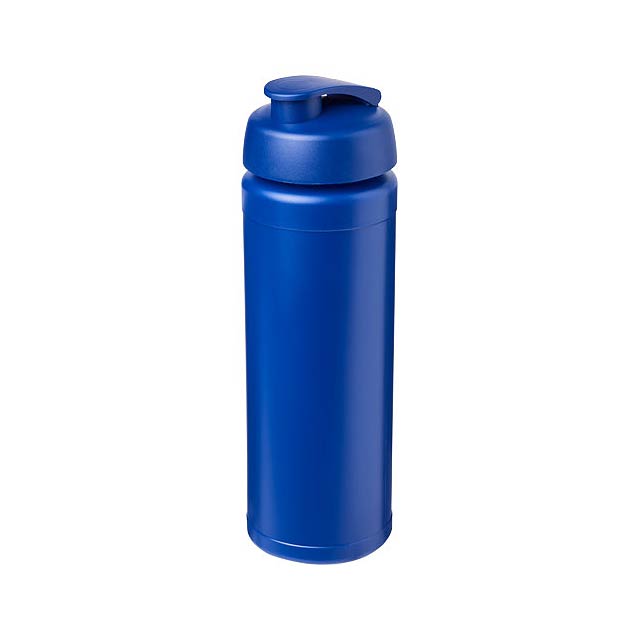 Baseline® Plus grip 750 ml Sportflasche mit Klappdeckel - blau