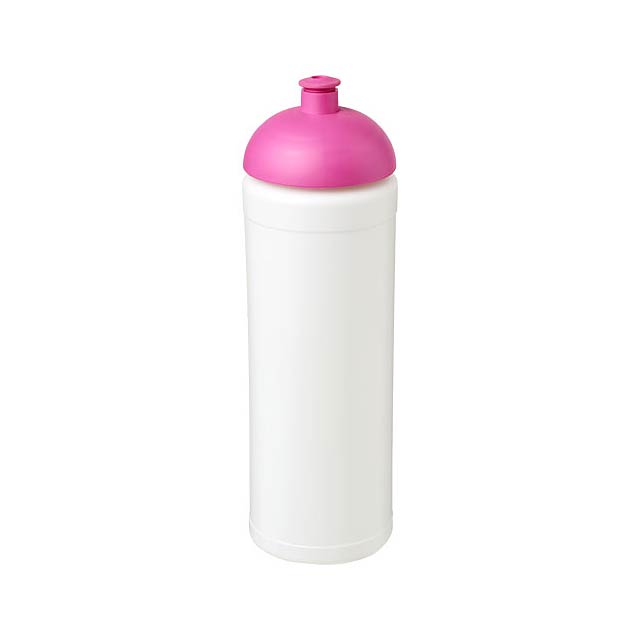 Baseline® Plus grip 750 ml dome lid sport bottle - white