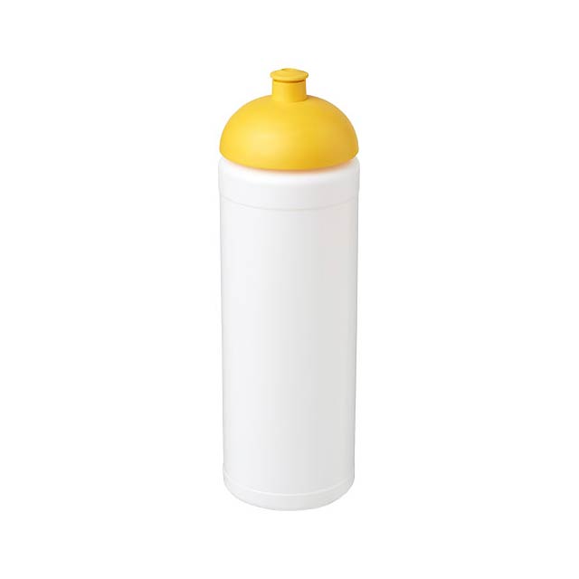 Sportovní láhev s kupolovitým víčkem Baseline® Plus grip 750 ml - bílá