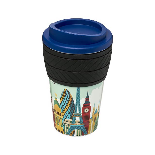 Brite-Americano® tyre 350 ml insulated tumbler - blue