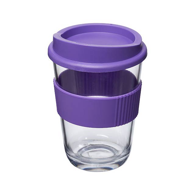Americano® Cortado 300 ml tumbler with grip - violet