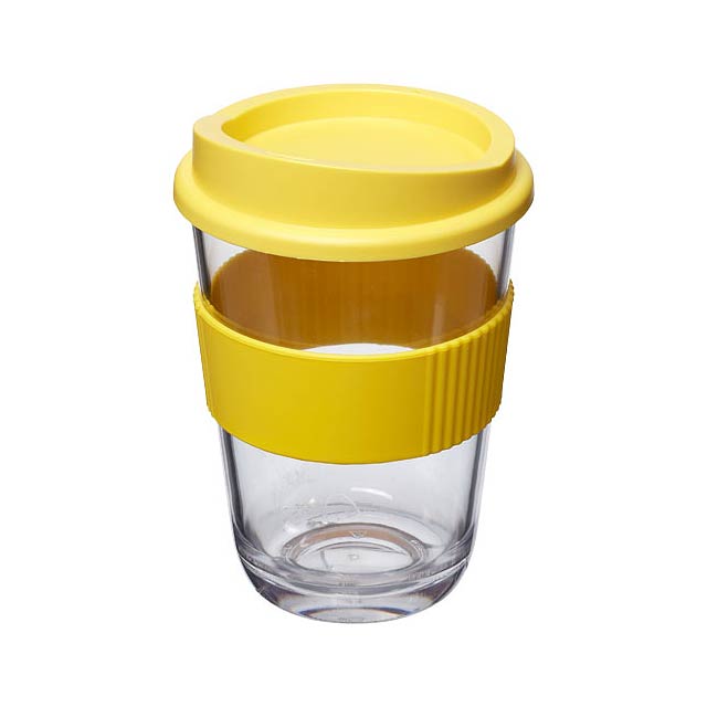 Americano® Cortado 300 ml tumbler with grip - yellow