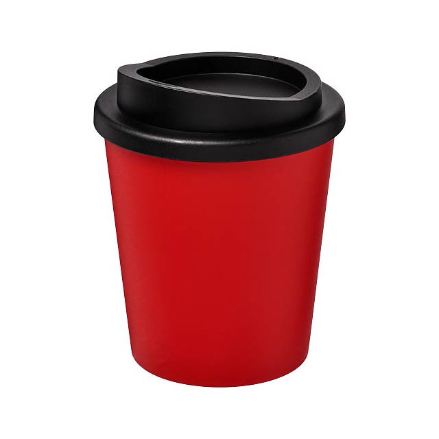 Termo hrnek Americano® Espresso 250 ml - transparentná červená