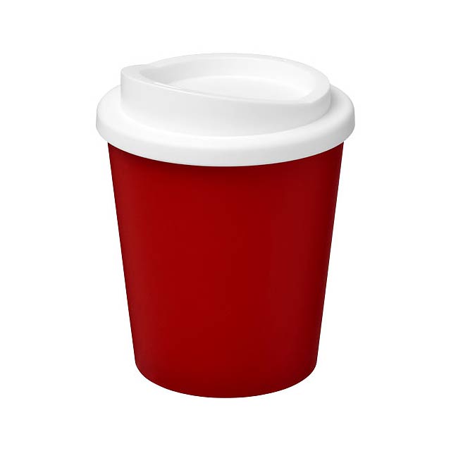 Termo hrnek Americano® Espresso 250 ml - transparentná červená