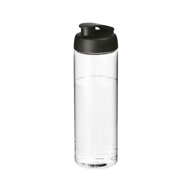 H2O Active® Vibe 850 ml flip lid sport bottle - transparent