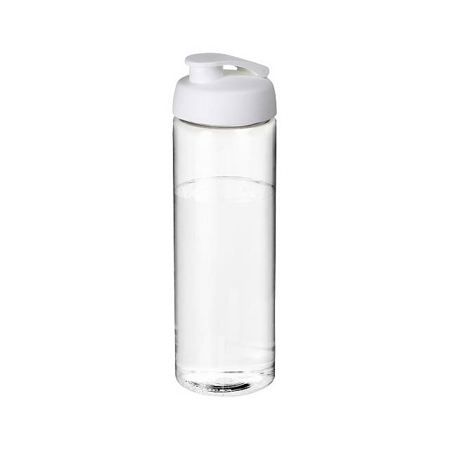 H2O Active® Vibe 850 ml flip lid sport bottle - transparent