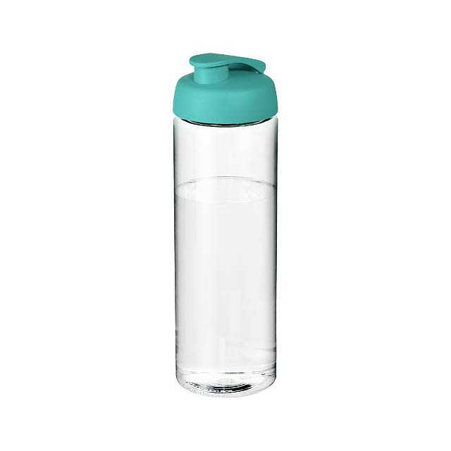 H2O Active® Vibe 850 ml flip lid sport bottle - transparent
