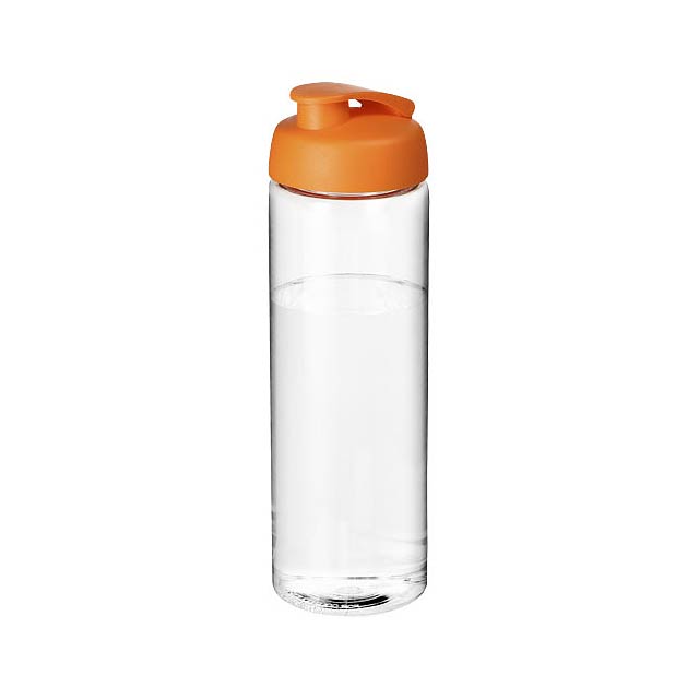 H2O Vibe 850 ml sportovní lahev s vyklápěcím víčkem - transparentná