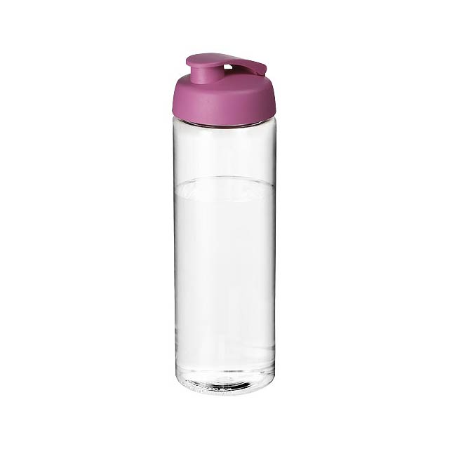 H2O Active® Vibe 850 ml flip lid sport bottle - transparent