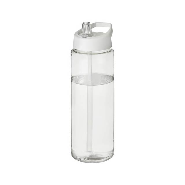 H2O Active® Vibe 850 ml spout lid sport bottle - transparent