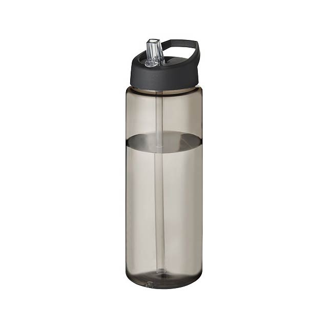 H2O Active® Vibe 850 ml spout lid sport bottle - black