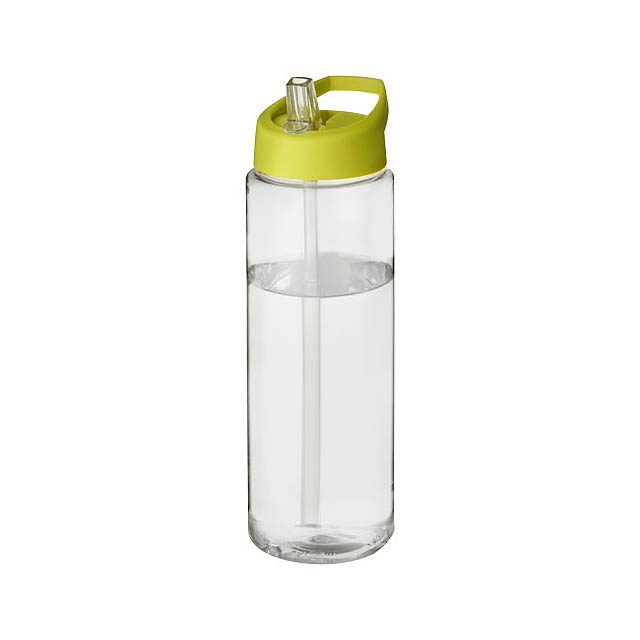H2O Vibe 850 ml sportovní lahev s víčkem s hubičkou - transparentná