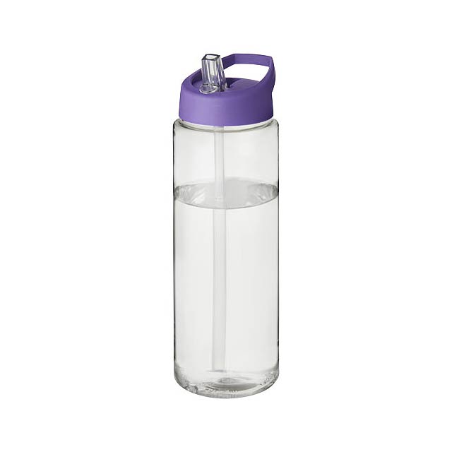 H2O Active® Vibe 850 ml spout lid sport bottle - transparent
