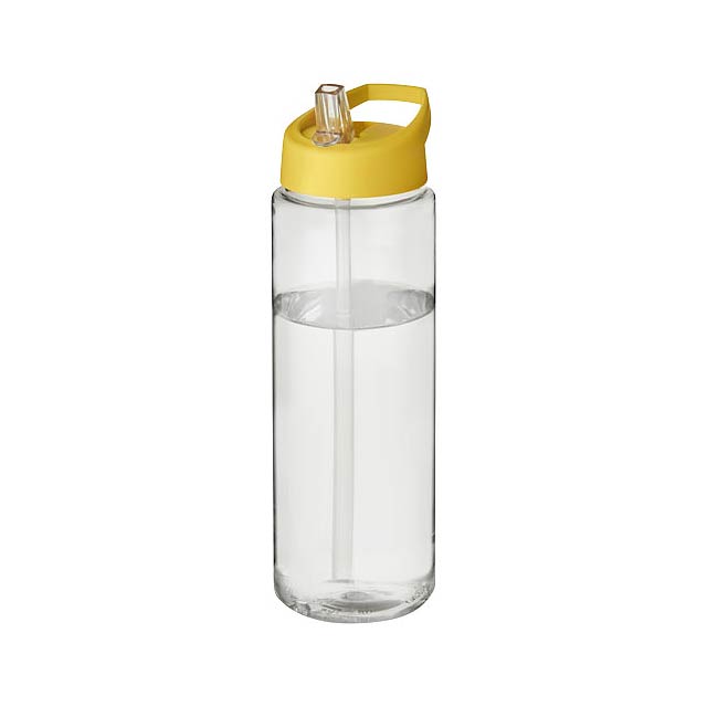 H2O Active® Vibe 850 ml spout lid sport bottle - transparent