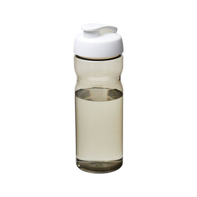 H2O Active® Eco Base 650 ml Sportflasche mit Klappdeckel - schwarz