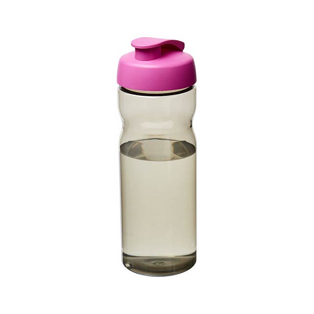 H2O Active® Eco Base 650 ml flip lid sport bottle - black