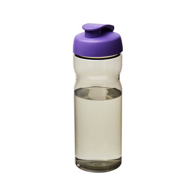 H2O Active® Eco Base 650 ml flip lid sport bottle - black
