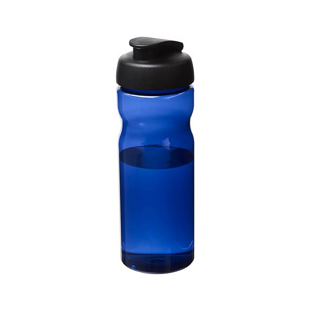 H2O Active® Eco Base 650 ml Sportflasche mit Klappdeckel - blau