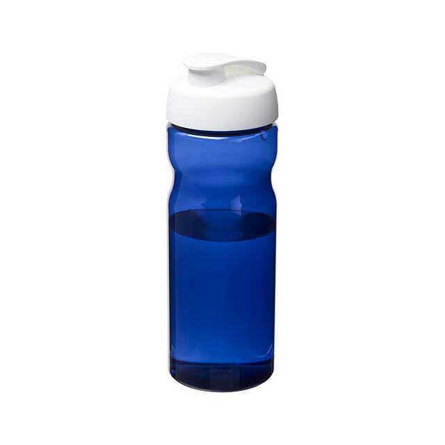 H2O Active® Eco Base 650 ml Sportflasche mit Klappdeckel - blau