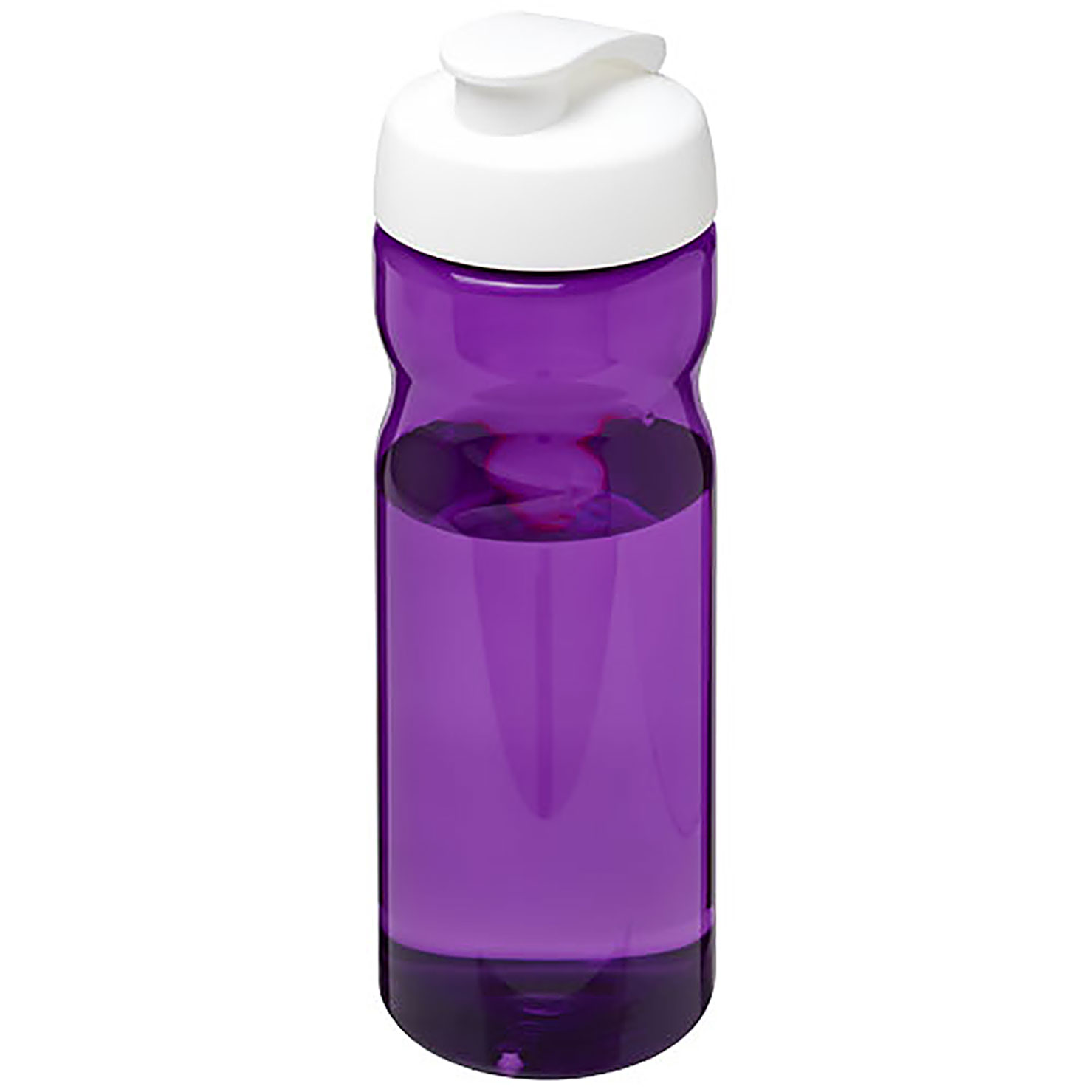 H2O Active® Eco Base 650 ml flip lid sport bottle - violet