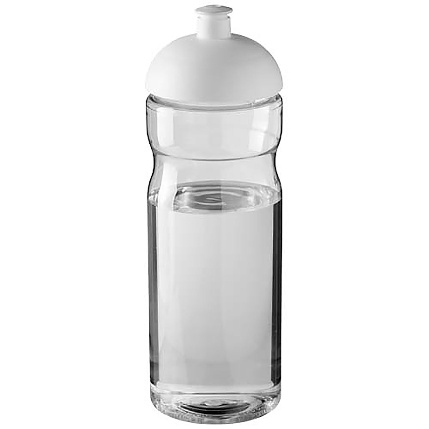 H2O Active® Eco Base 650 ml Sportflasche mit Stülpdeckel - Weiß 