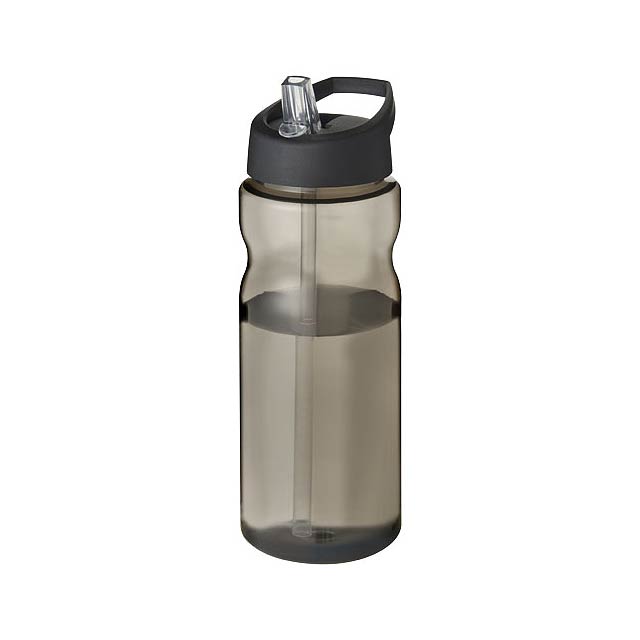 H2O Active® Eco Base 650 ml Sportflasche mit Ausgussdeckel - schwarz