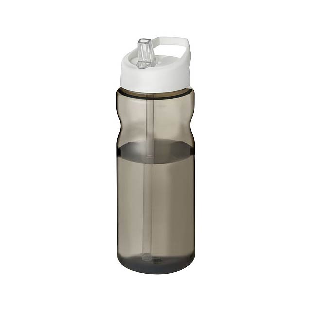 H2O Active® Eco Base 650 ml spout lid sport bottle - black