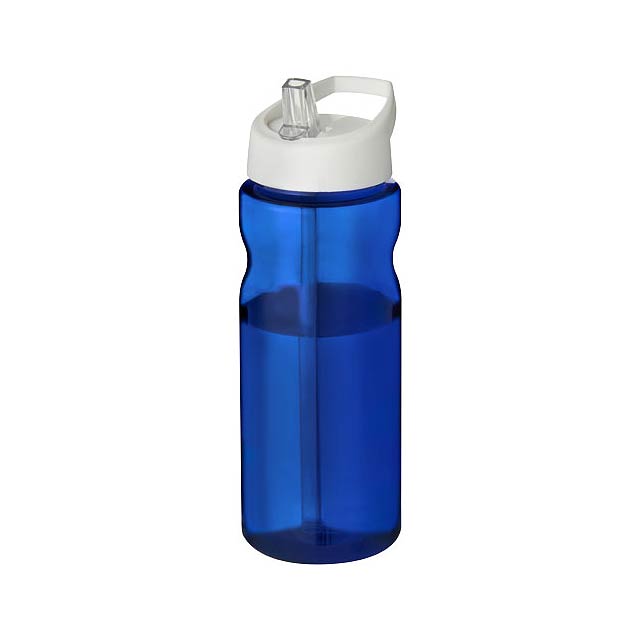Sportovní láhev s víčkem s hubičkou H2O Eco 650 ml - modrá