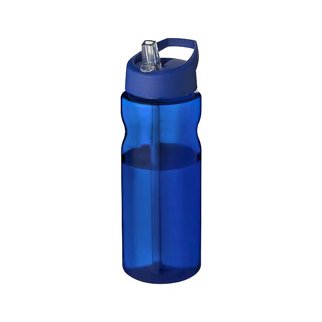 Sportovní láhev s víčkem s hubičkou H2O Eco 650 ml - modrá