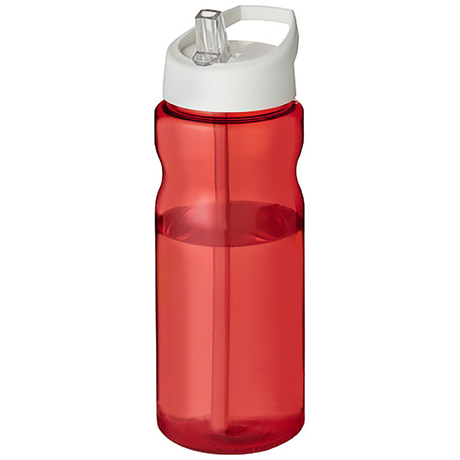 H2O Active® Eco Base 650 ml Sportflasche mit Ausgussdeckel - Rot