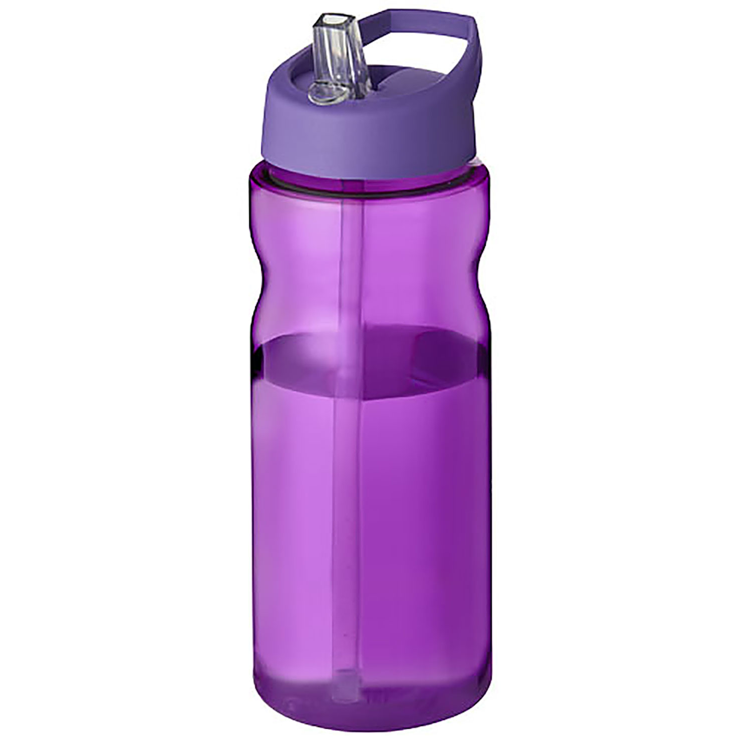 H2O Active® Eco Base 650 ml spout lid sport bottle - violet